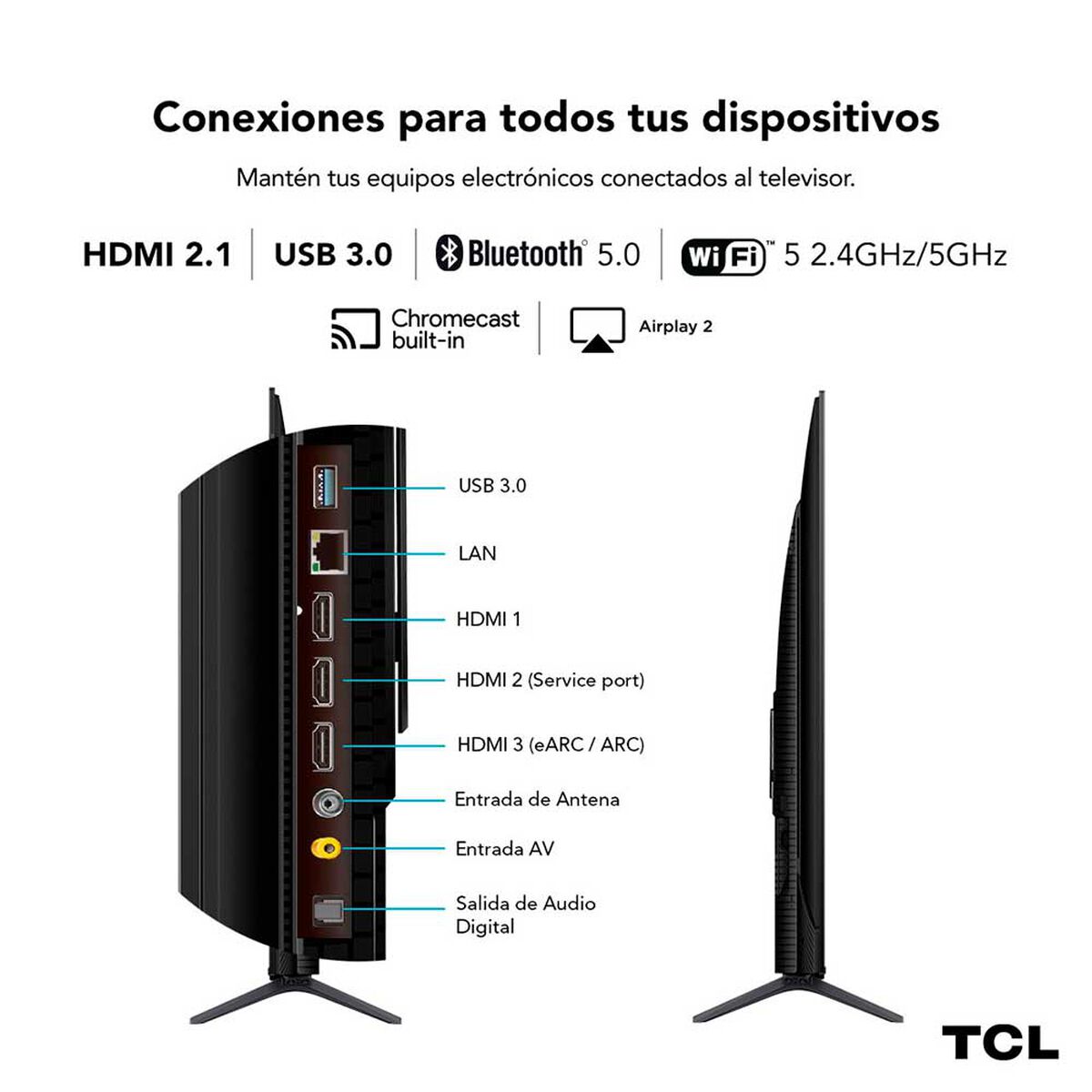 QLED 75" TCL C651 Smart TV 4K UHD