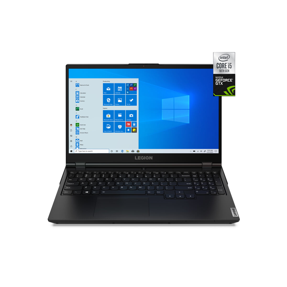 Notebook Gamer Lenovo Legion 5i Core i5-10300H 8GB 1TB+128GB SSD 15.6" NVIDIA GTX1660Ti 6GB