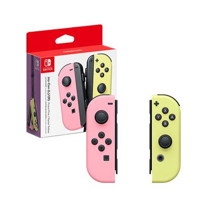 Control Nintendo Switch Joy-Con Rosado/Amarillo Pastel