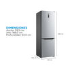 Refrigerador No Frost Midea MDRB424FGE50 302 lts.