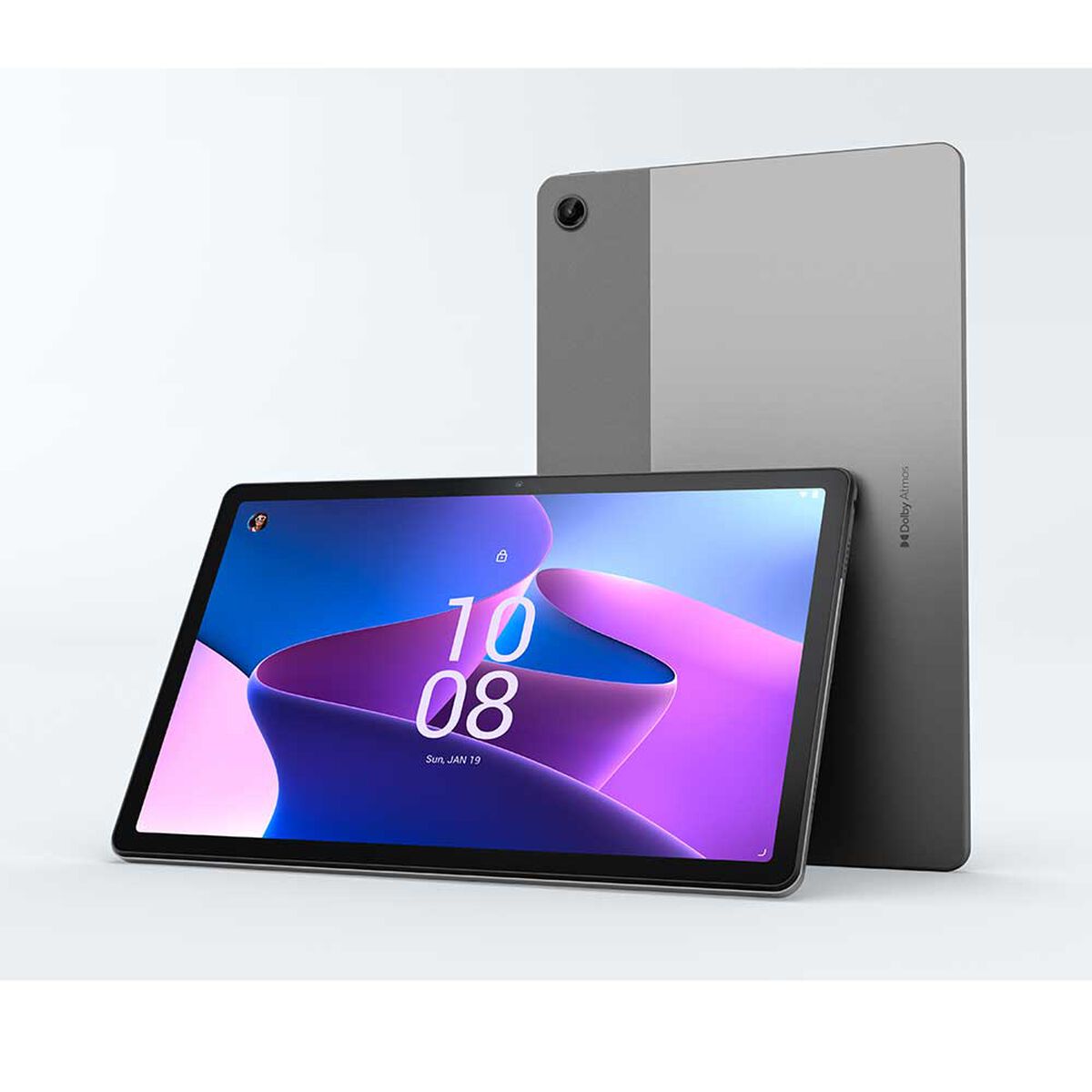 Tablet Lenovo M10 Plus MediaTek Helio G80 4GB 128GB 10,6 2K Storm Grey +  Lápiz + Funda