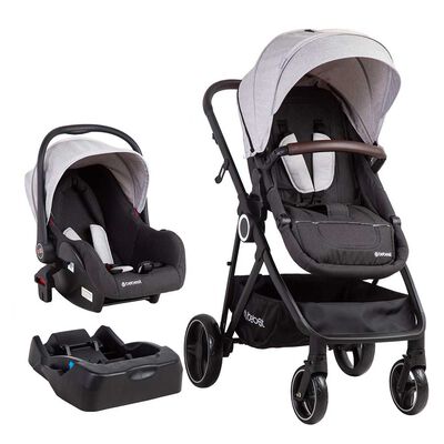 Coche Travel System Cosmos Gris Bebesit