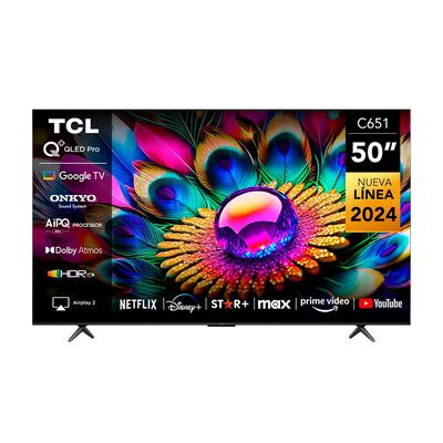 QLED 50" TCL C651 Smart TV 4K