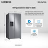 Refrigerador Side By Side Samsung RS60T5200S9/ZS 602 lts.