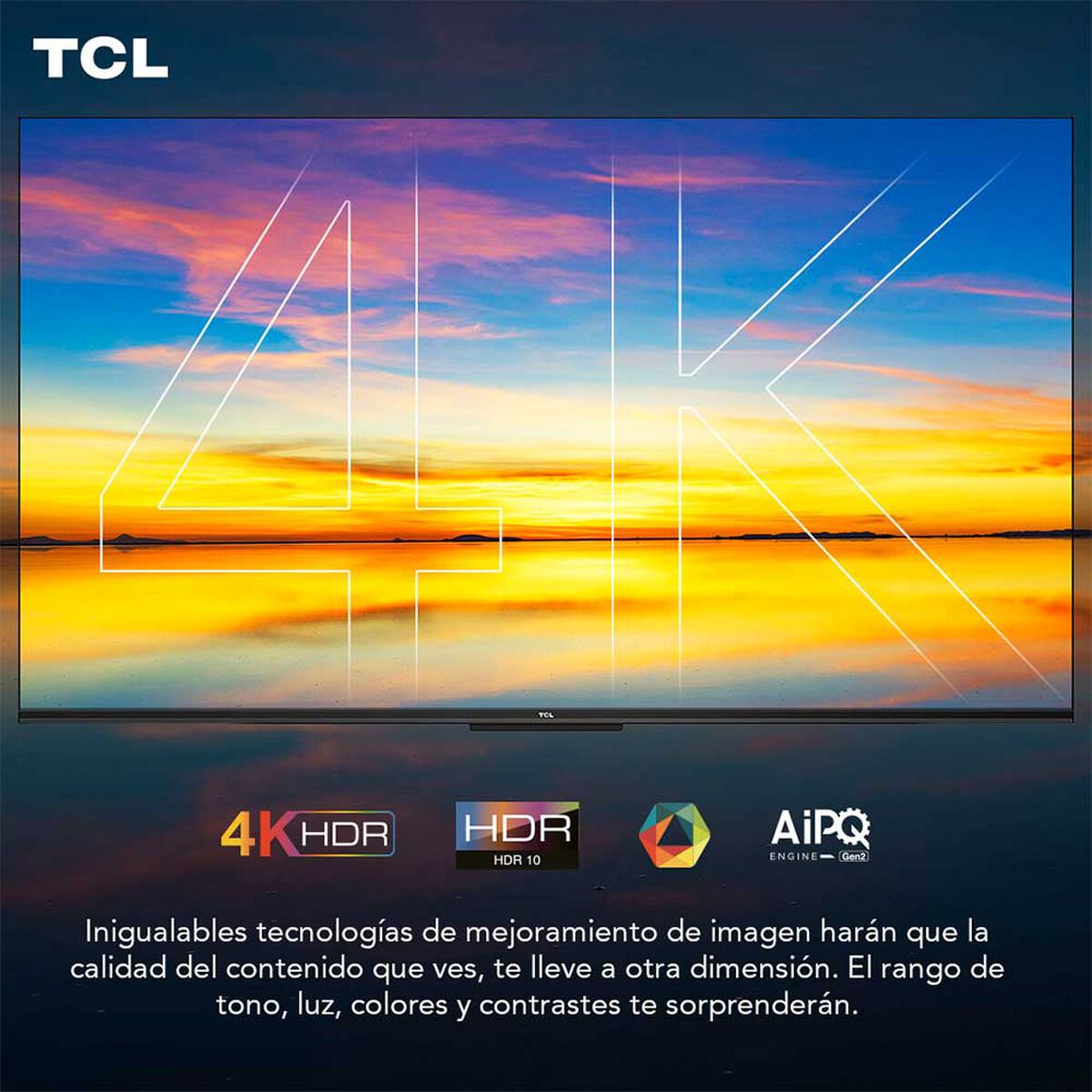 LED 58" TCL 58P635 Smart TV 4K UHD