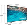 LED 85" Samsung BU8000 Smart TV Crystal UHD 4K 2022