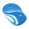 Mouse Inalámbrico Ultraportátil Logitech M187 Azul