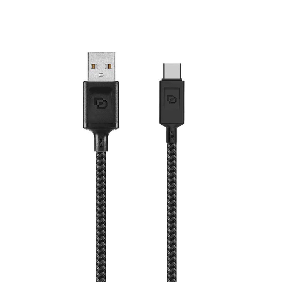 Cable USB Tipo-A a Tipo-C Dusted Negro