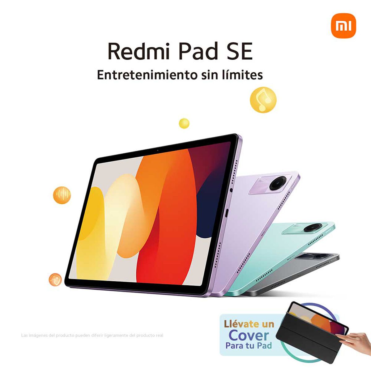 Tablet Xiaomi Redmi Pad SE Octa-Core 4GB 128GB 11" Gris + Cover