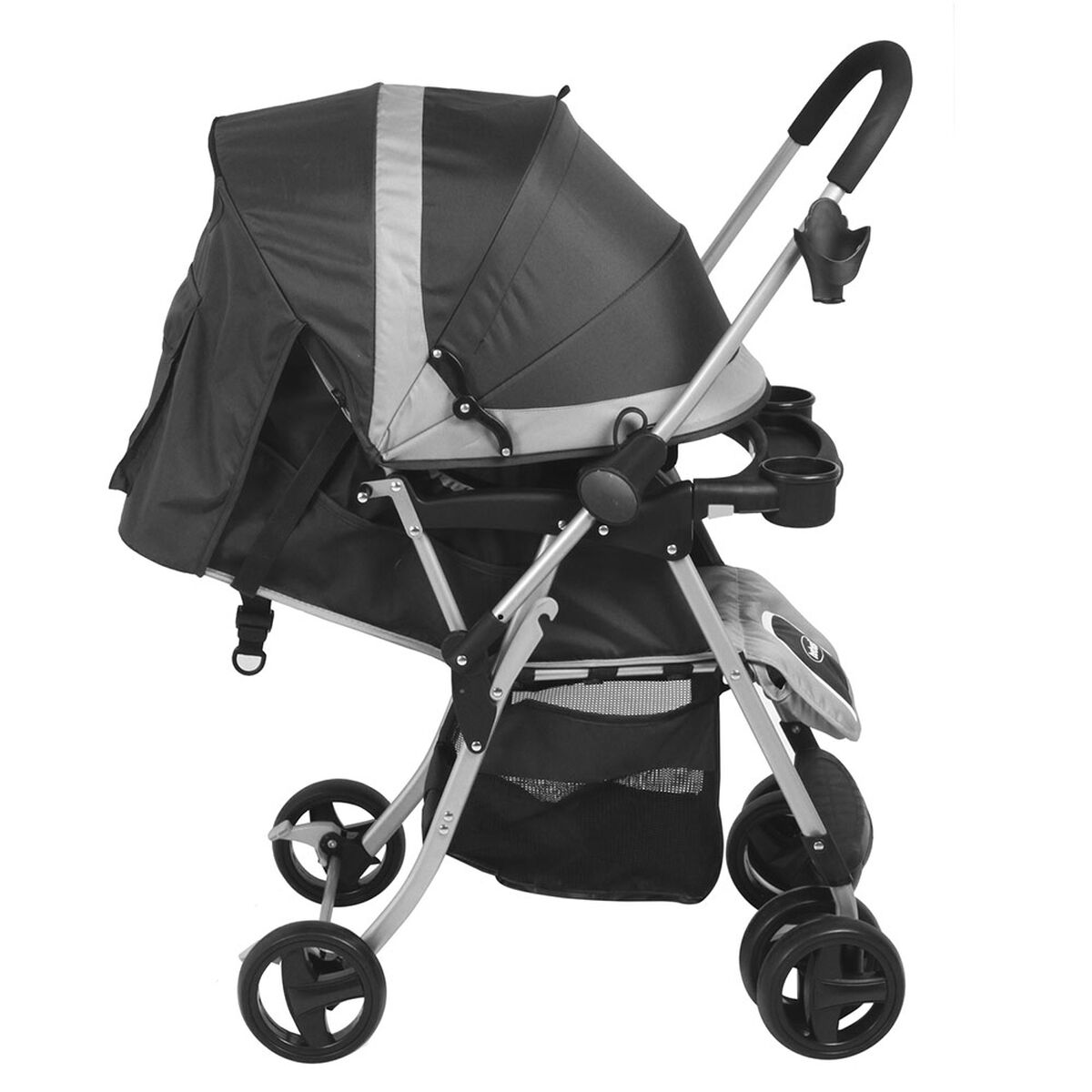Coche Cuna & Paseo Twister Gris Bebesit