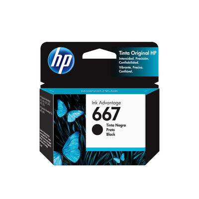 Tinta Cartridge HP 667 Negro 2 ml