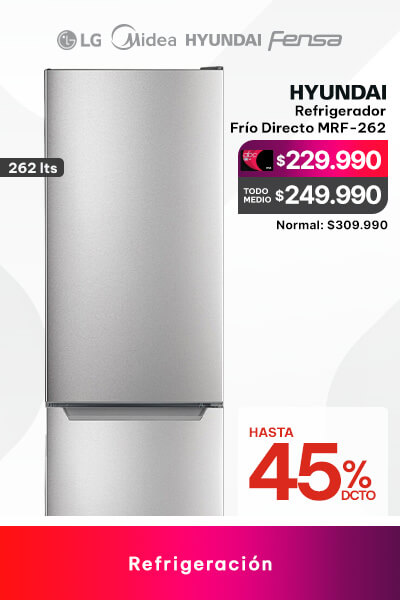 Refrigedor hasta 45% de desceunto